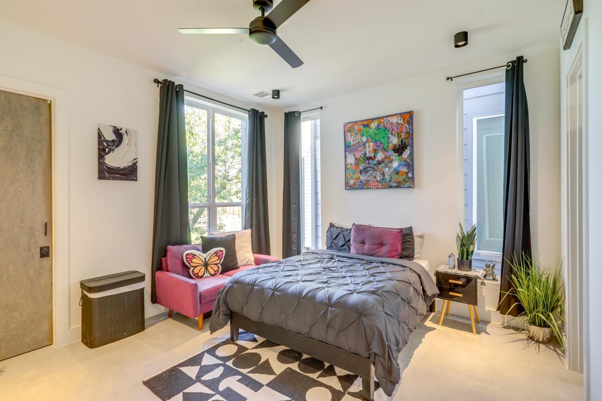 3 Mi To Dtwn Modern Townhome With Yard In Houston Buitenkant foto