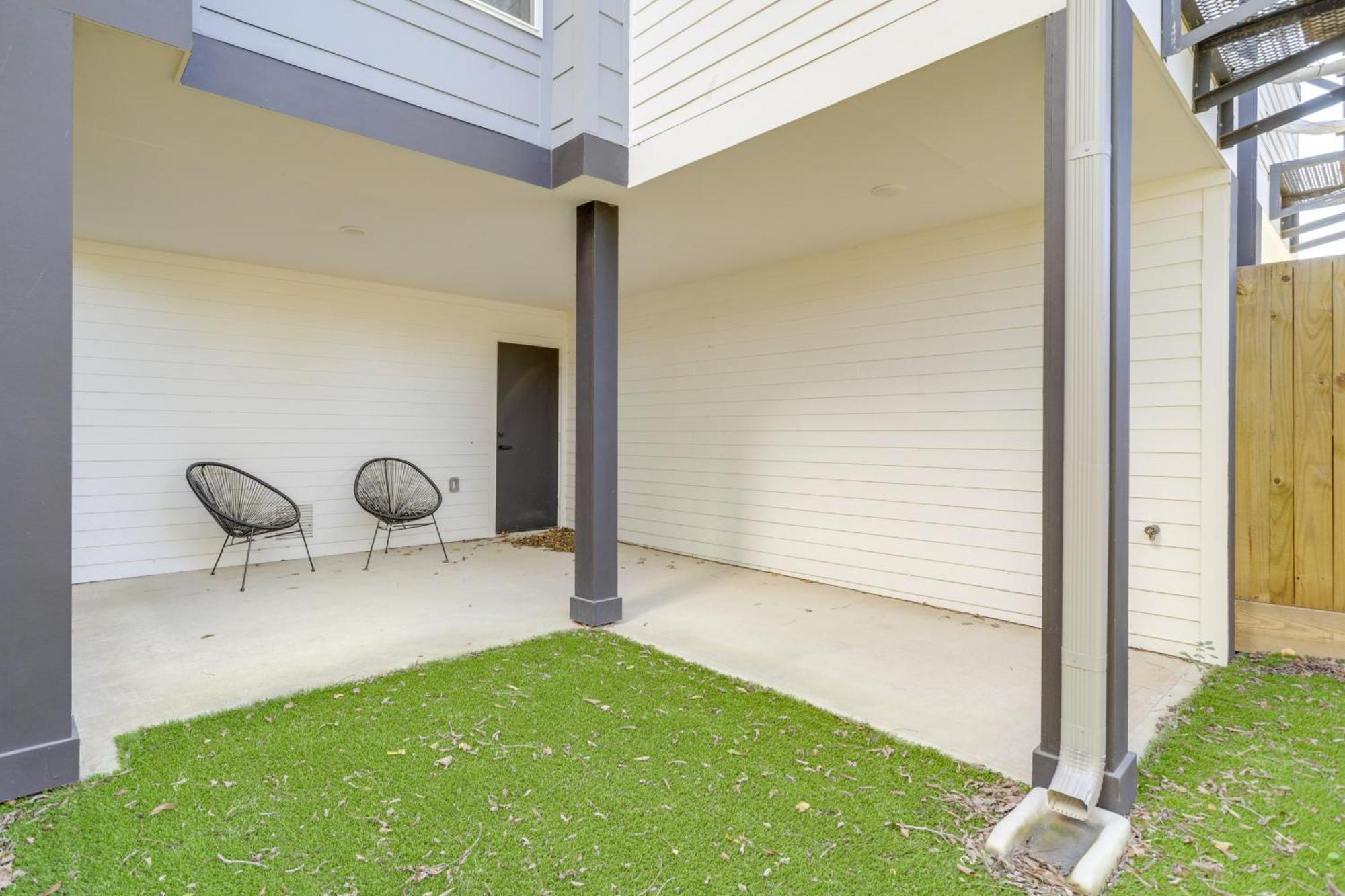 3 Mi To Dtwn Modern Townhome With Yard In Houston Buitenkant foto